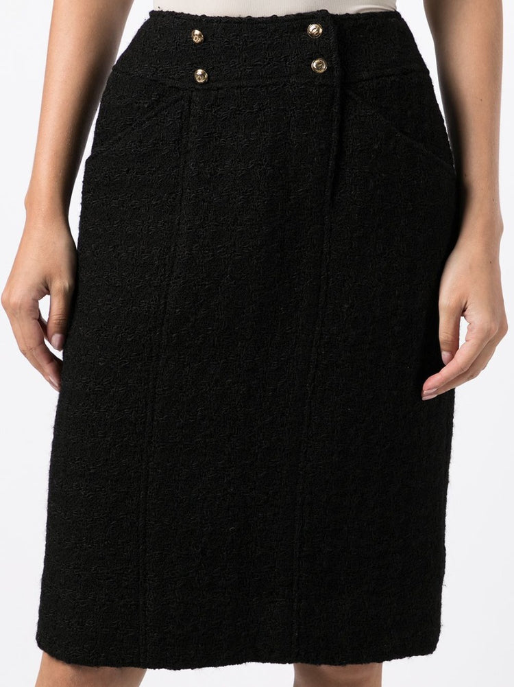 Tweed Pencil Skirt - Rewind Vintage Affairs