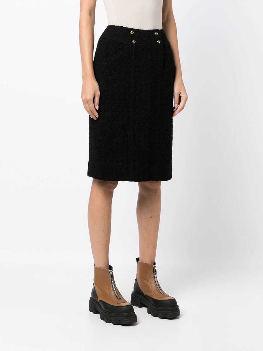 Tweed Pencil Skirt - Rewind Vintage Affairs