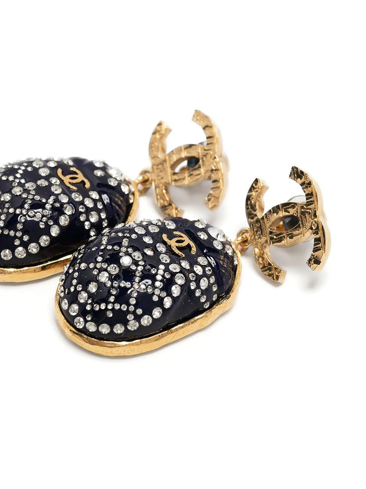 Blue Beetles Dangle earrings - Rewind Vintage Affairs