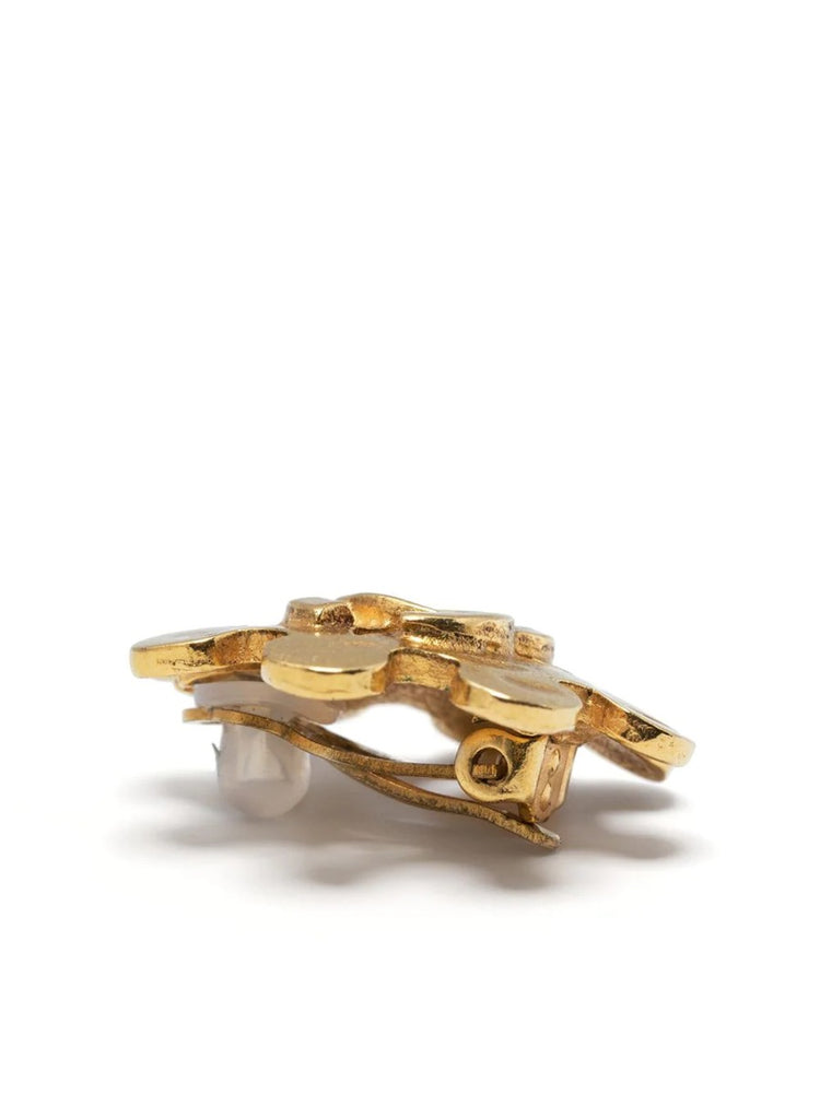 Cut Out Wheel Clip-on Earrings - rewindvintageofficial