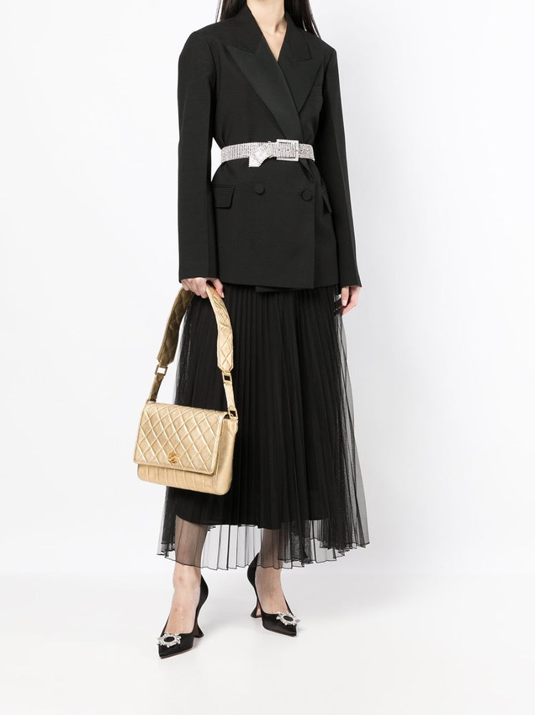 Gold Chanel Shoulder Bag - Rewind Vintage Affairs