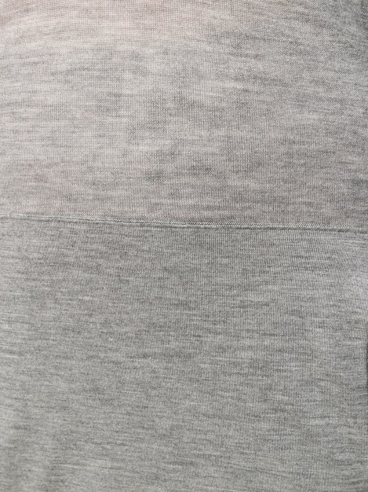 Long Grey Hooded Lounge Top - rewindvintageofficial