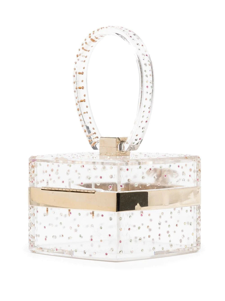 Mini Rhinestone-Embellished Vanity Handbag Chanel CC