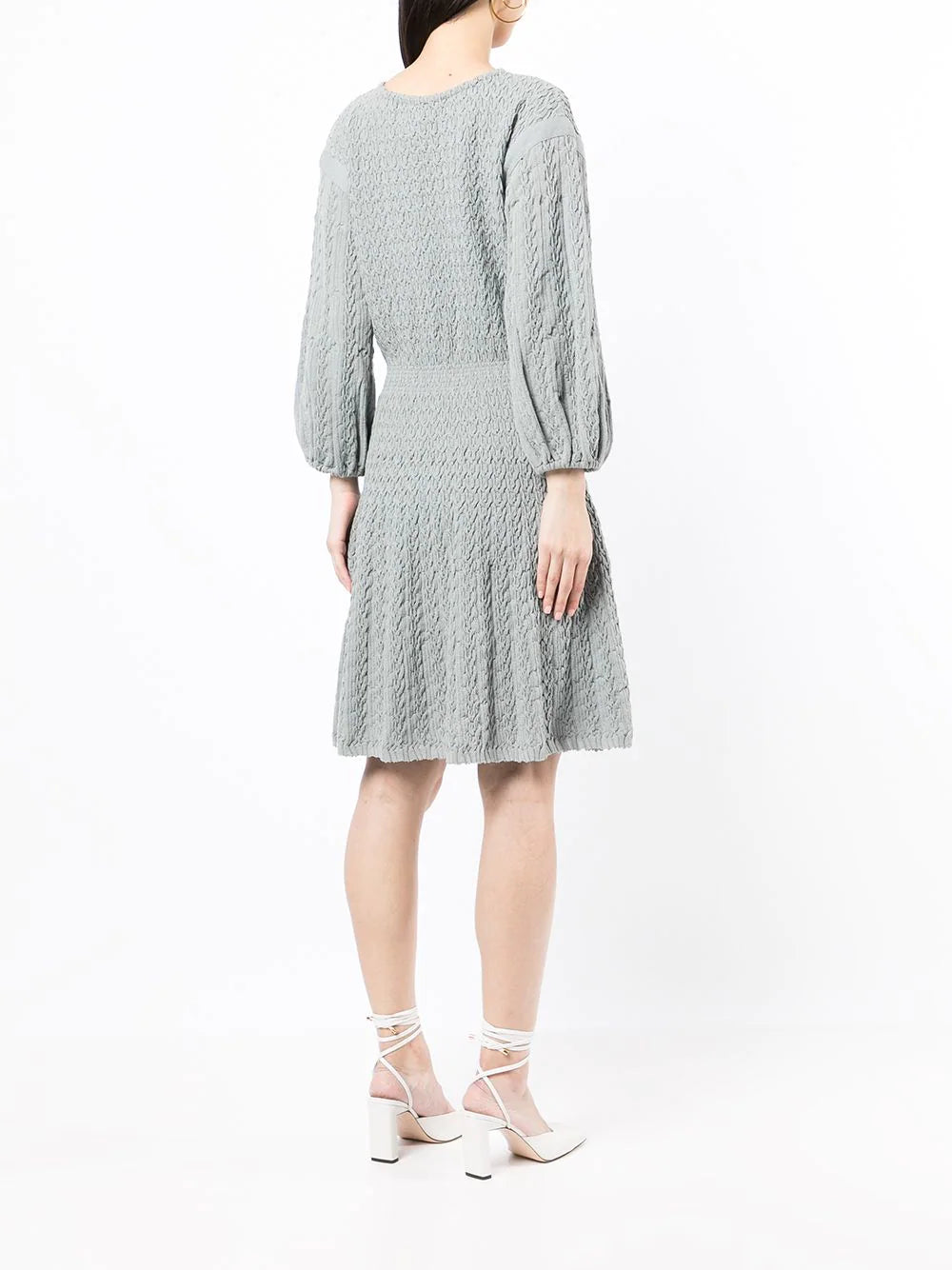 Ruched Knit Dress - Rewind Vintage Affairs