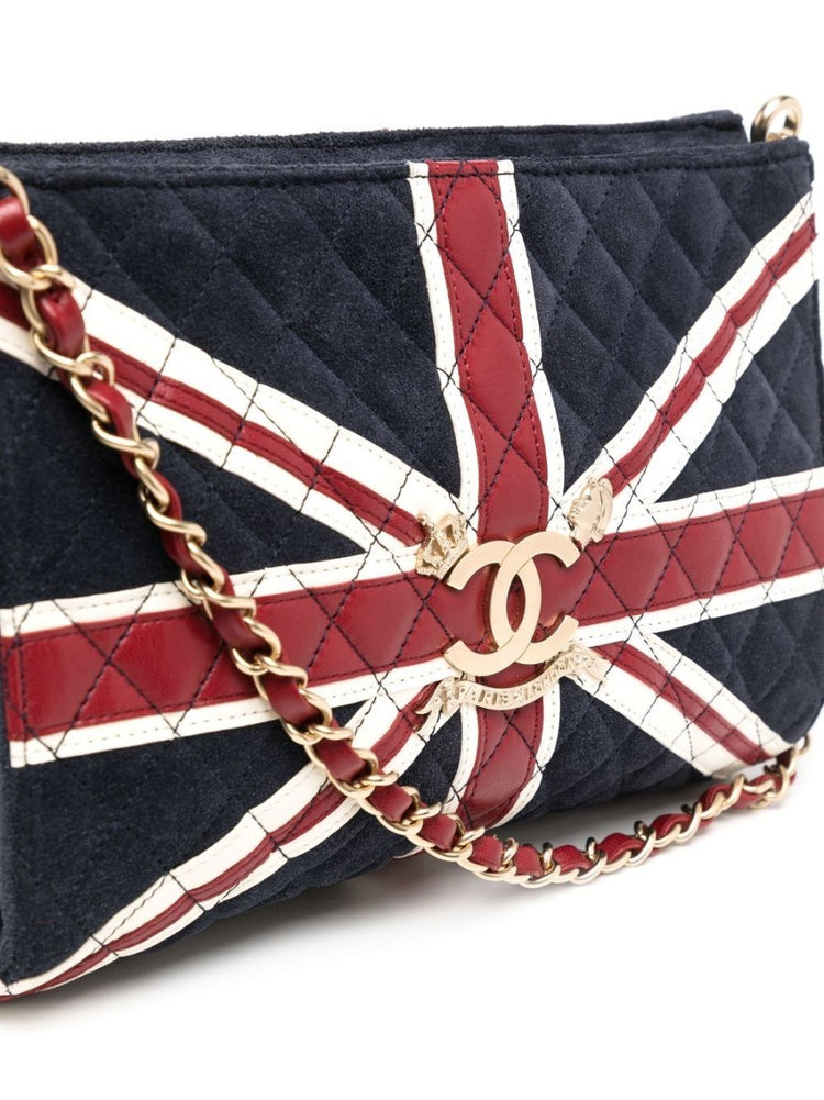 Union Jack Quilted Shoulder Bag - Rewind Vintage Affairs