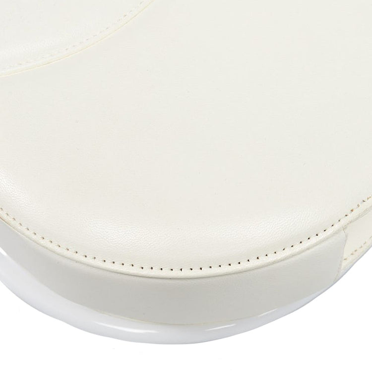 Chanel White Brasserie Gabrielle Plate Bag