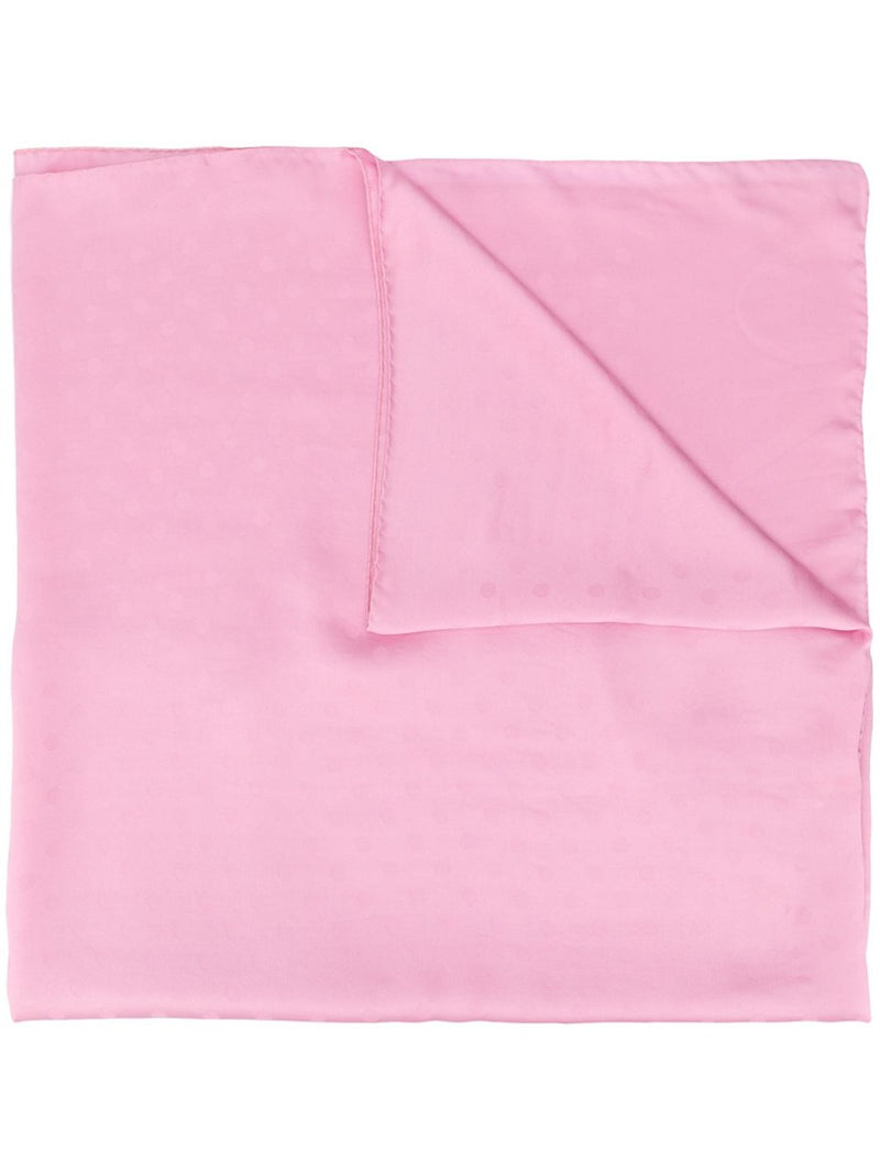 Pink Polka Dot Scarf - rewindvintageofficial