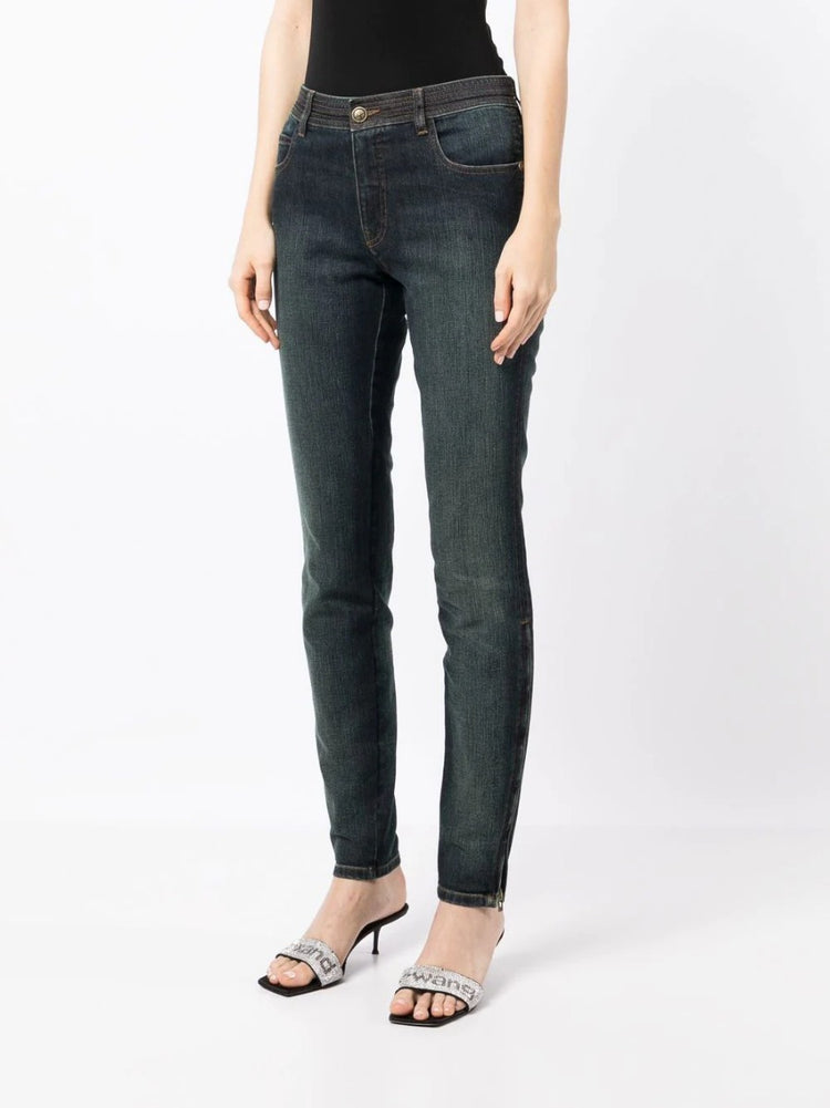 Stonewashed Skinny Jeans - Rewind Vintage Affairs