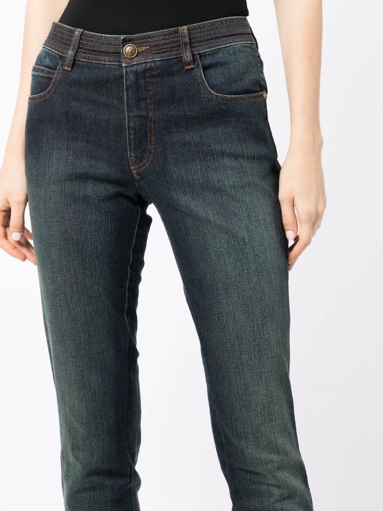 Stonewashed Skinny Jeans - Rewind Vintage Affairs