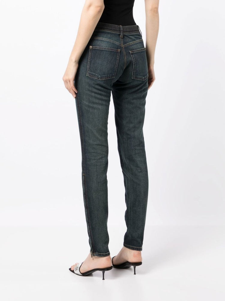 Stonewashed Skinny Jeans - Rewind Vintage Affairs