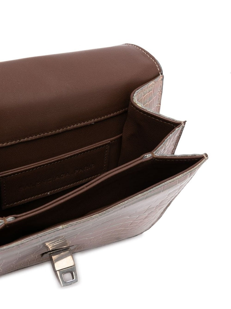 Beige Pearlescent Clutch - rewindvintageofficial