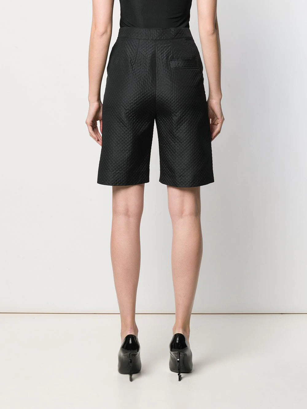 Quilted Long Shorts - Rewind Vintage Affairs