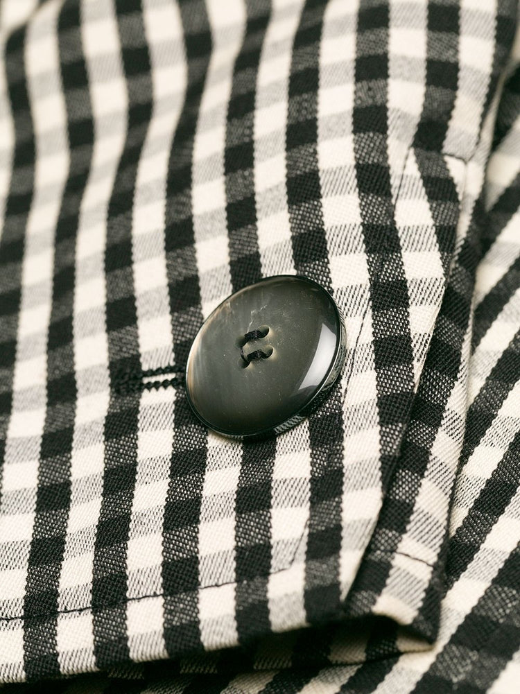 Yves Saint Laurent Gingham Blazer