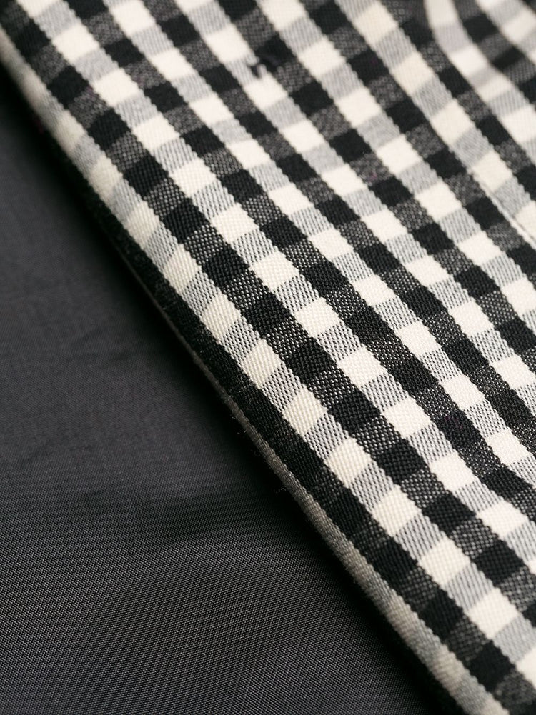 Yves Saint Laurent Gingham Blazer