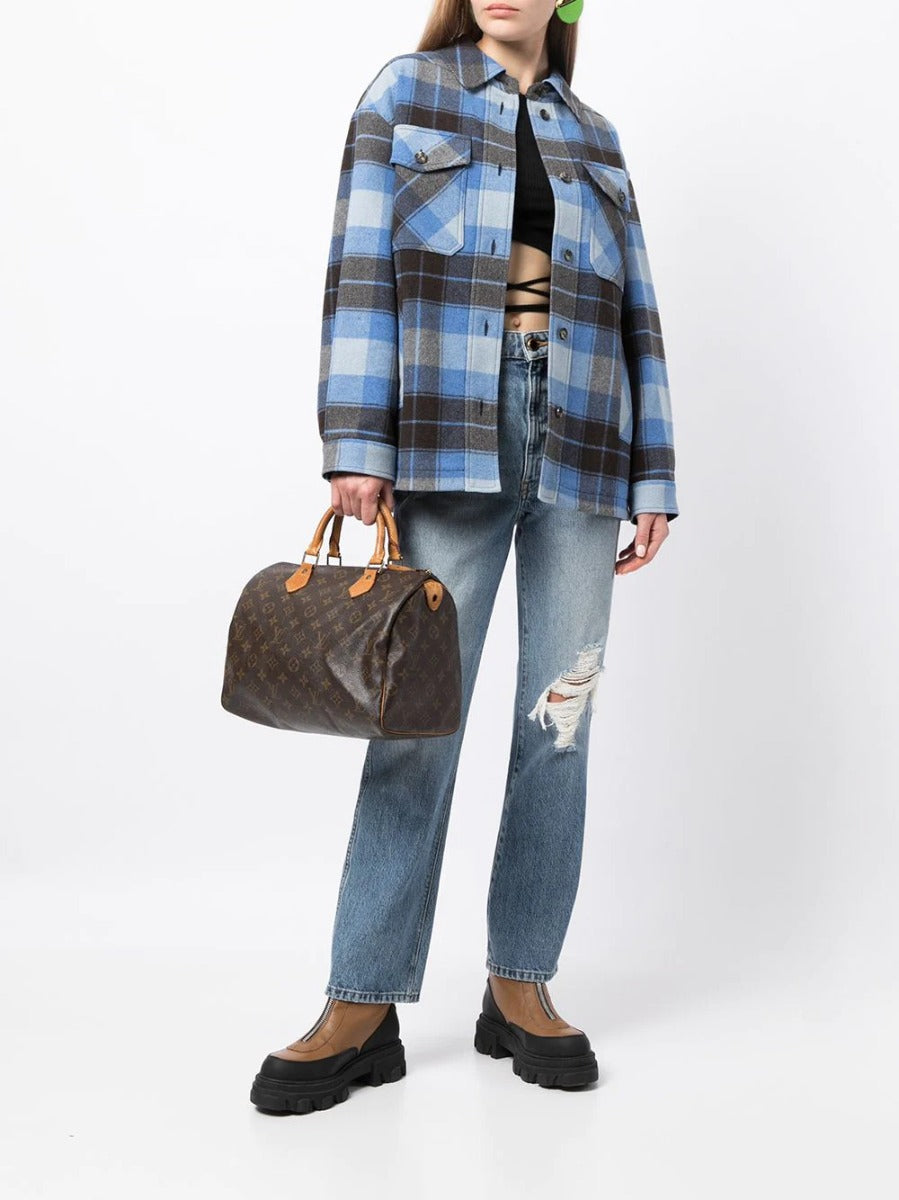 Vintage Canvas Monogram Speedy 30 Bag Rewind Vintage Affairs