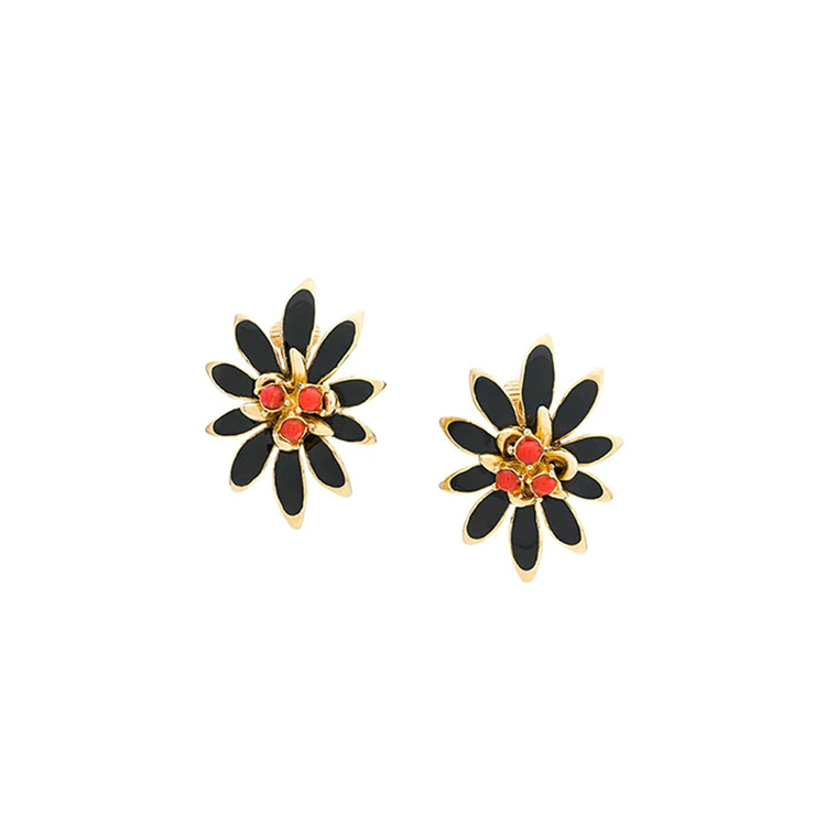 Vintage 1960s Clip On Earrings - Rewind Vintage Affairs