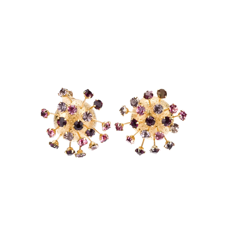 Vintage 1950s Spiked Earrings - Rewind Vintage Affairs