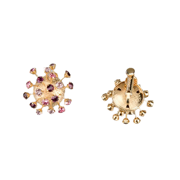 Vintage 1950s Spiked Earrings - Rewind Vintage Affairs