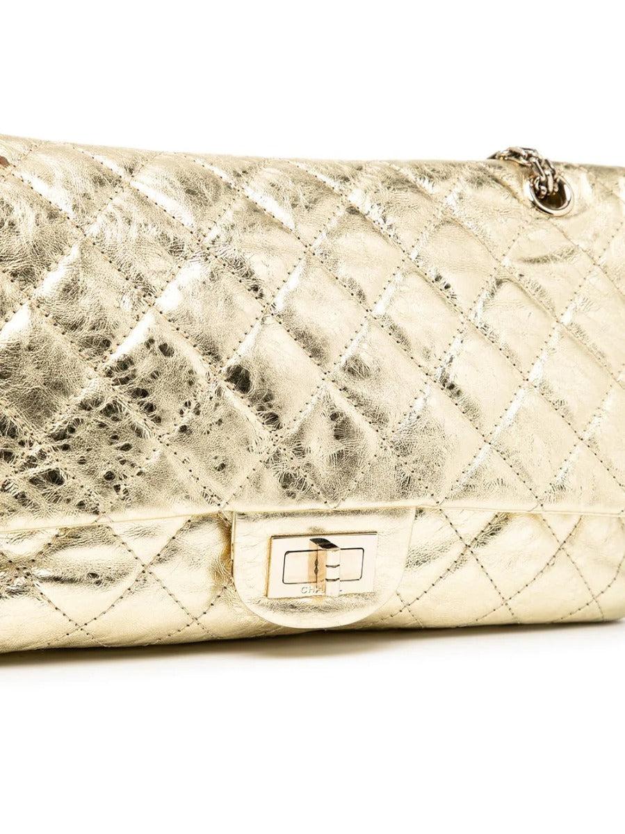 Chanel Gold Reissue Jumbo Double flap