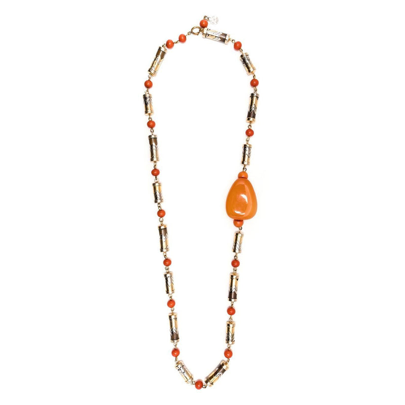 Givenchy Beaded Chain Necklace - Rewind Vintage Affairs