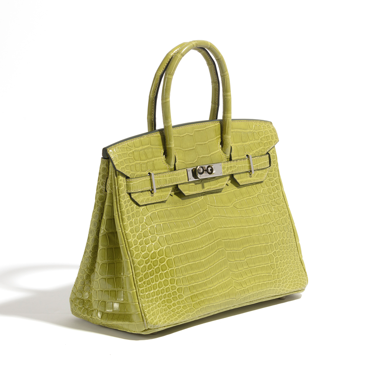 Birkin 30 Porosus Vert Chartreuse - Rewind Vintage Affairs