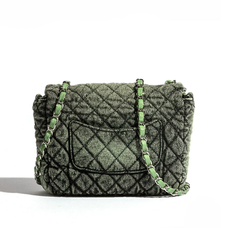 Chanel Mini Flap Bag Denimpression 20C - Rewind Vintage Affairs