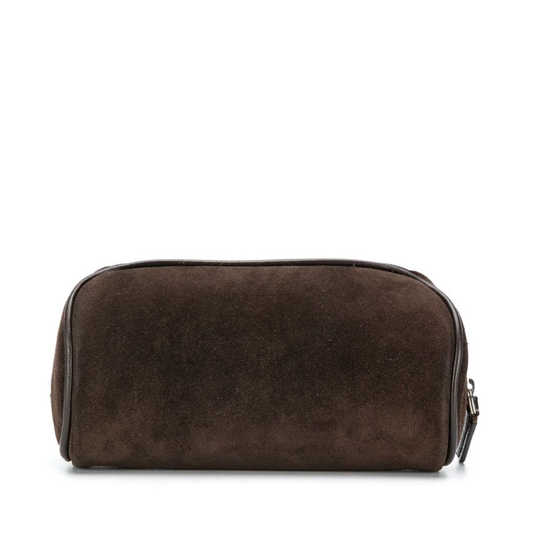 Embossed Logo Cosmetic Bag - Rewind Vintage Affairs