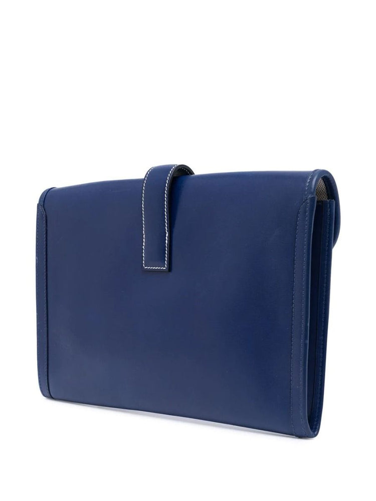 Blue Bandana Print Jige Clutch - rewindvintageofficial