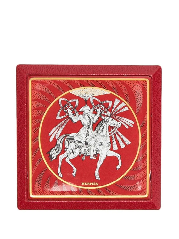 Red Leather Box - rewindvintageofficial