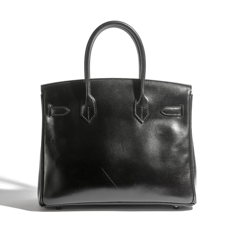 Limited Edition 30cm So Black Birkin by JPG - Rewind Vintage Affairs