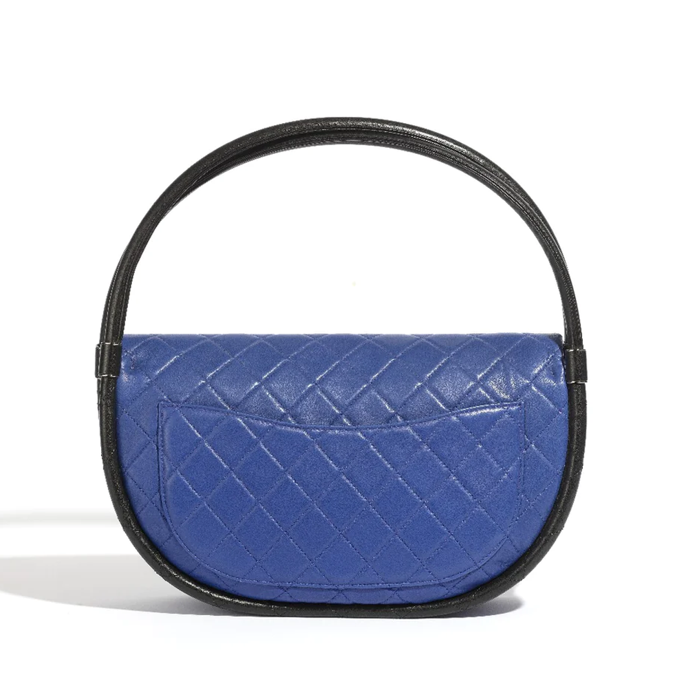 SS13 Hula Hoop Bag Blue - Rewind Vintage Affairs