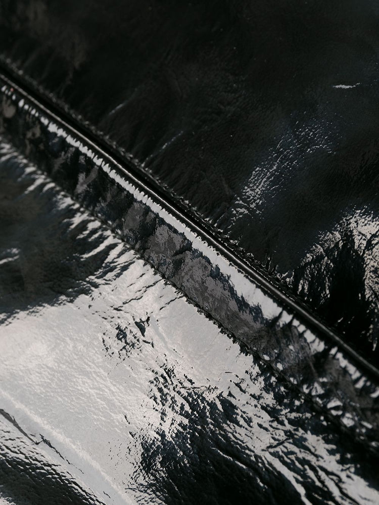 Patent Leather Corset Belt - rewindvintageofficial