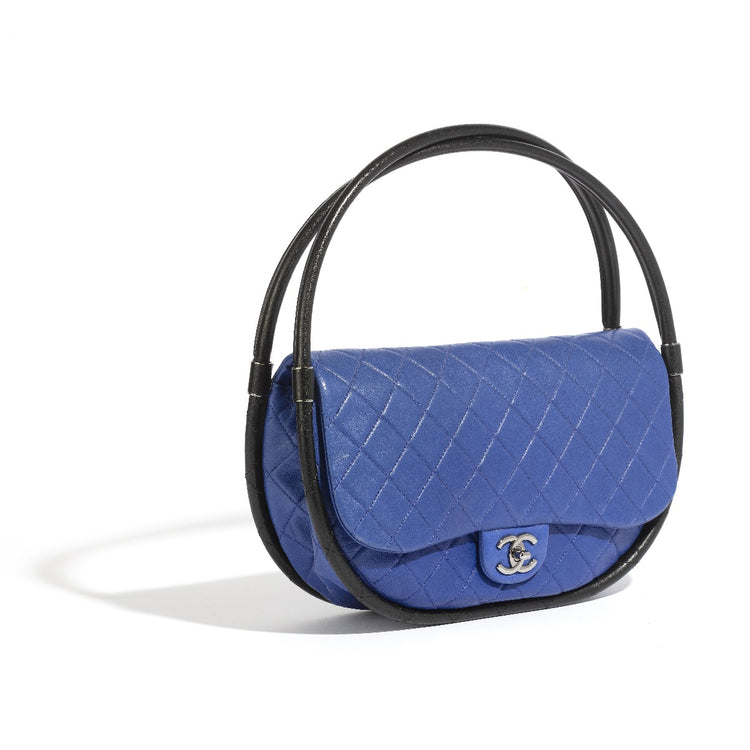 SS13 Hula Hoop Bag Blue - Rewind Vintage Affairs