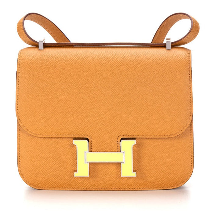 Hermes Constance mini outfit. Hermes Constance Barenia. All white
