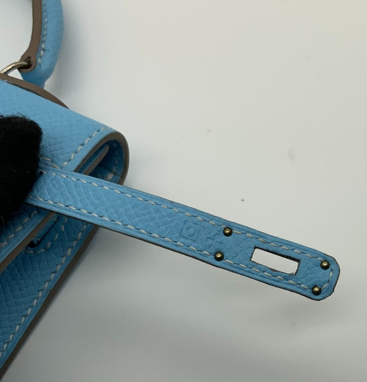 Blue Celeste Micro Kelly - Rewind Vintage Affairs