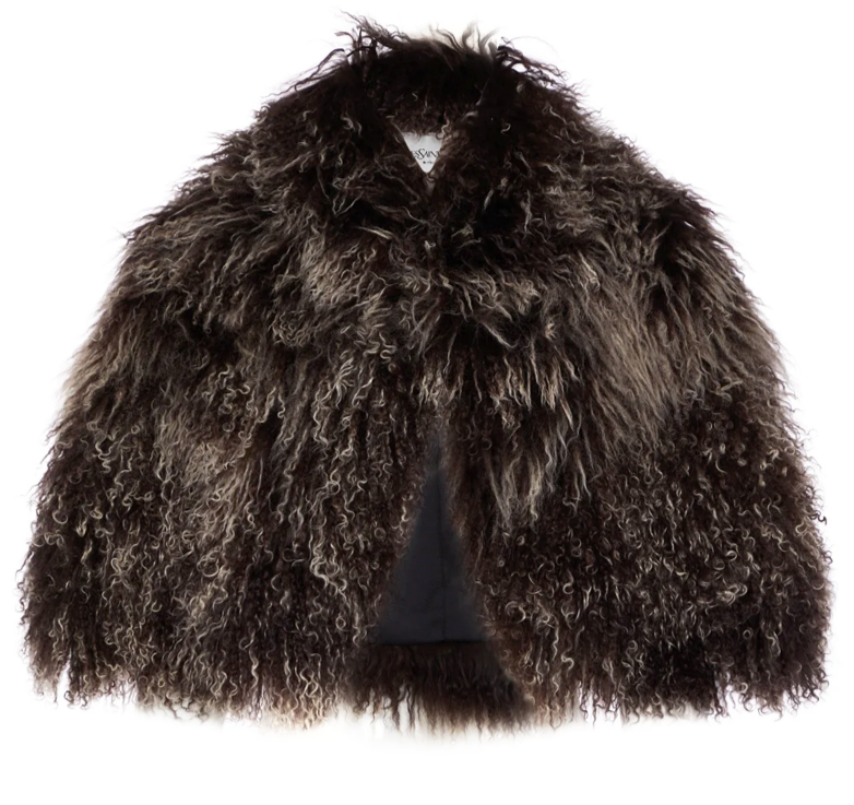 Dark Brown Fur Jacket - Rewind Vintage Affairs