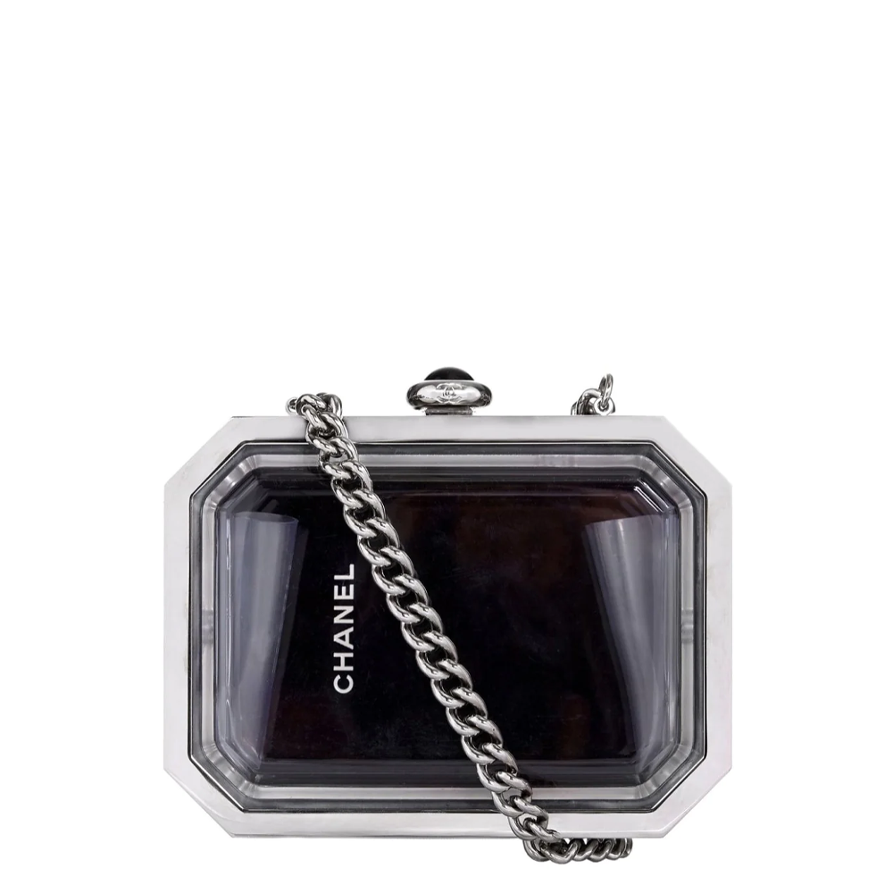 Vintage See-Through Minaudiere - rewindvintageofficial