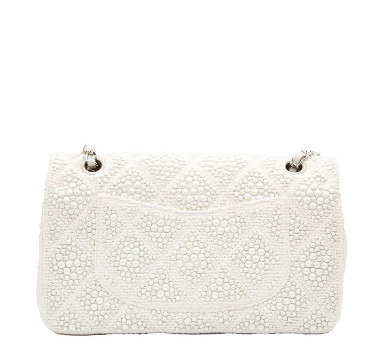 Chanel Pearl Embellished Flap Bag