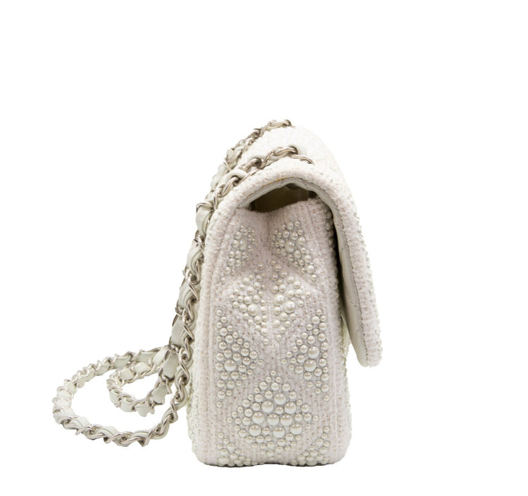 Chanel Pearl Embellished Flap Bag