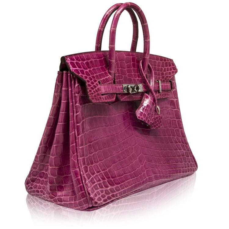 Hermès Fuschia Exotic 25cm Birkin Bag