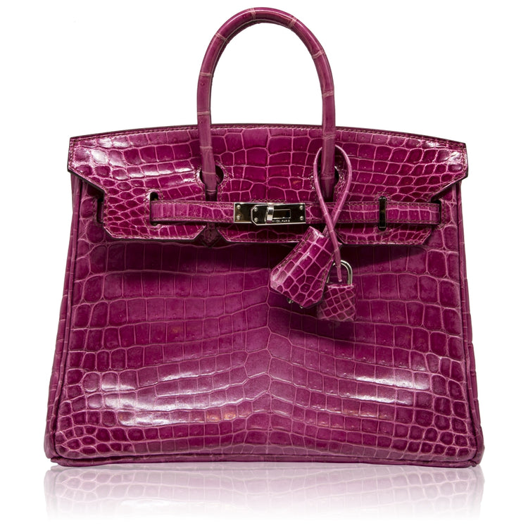 Hermès Fuschia Exotic 25cm Birkin Bag