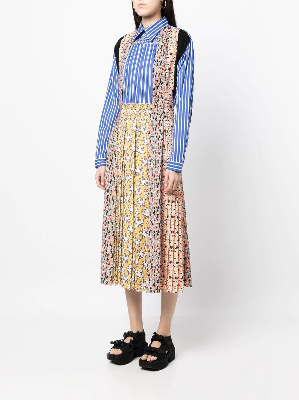Patchwork Shirt-Dress - Rewind Vintage Affairs