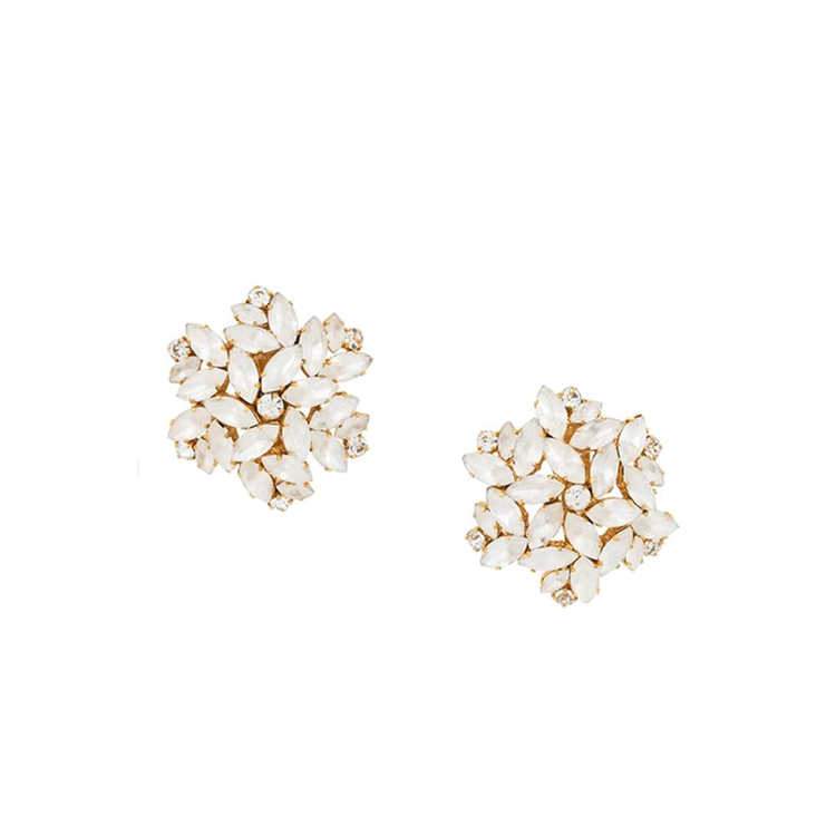 Dominique Aurientes Acrylic Pearl Earrings - Rewind Vintage Affairs