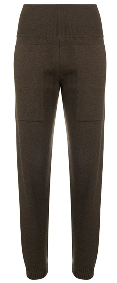 Brown Knitted Lounge Trousers - Rewind Vintage Affairs