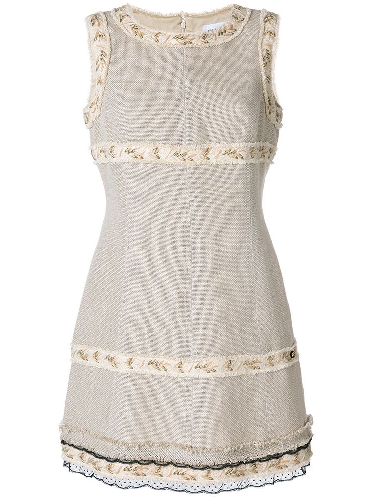 Vintage Chanel Lace Trim Linen Dress Rewind Vintage Affairs Vintage Chanel Lace Trim Linen Dress Rewind Vintage Affairs