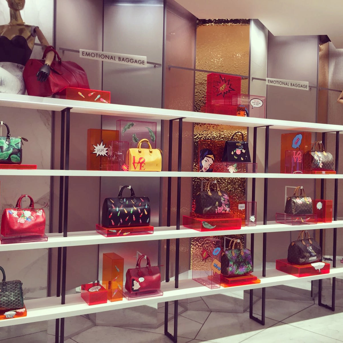 FINAL DAY! HARVEY NICHOLS X EMOTIONAL BAGGAGE POP-UP
