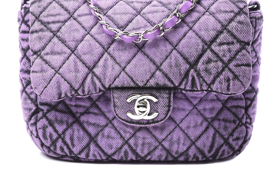 Vintage Chanel Kelly Handle Flap Bag Pink Caviar Gold Hardware