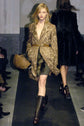Vintage 2006 Wool Leopard Print Coat