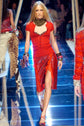 Red patterned lace skirt from Dolce & Gabbana&