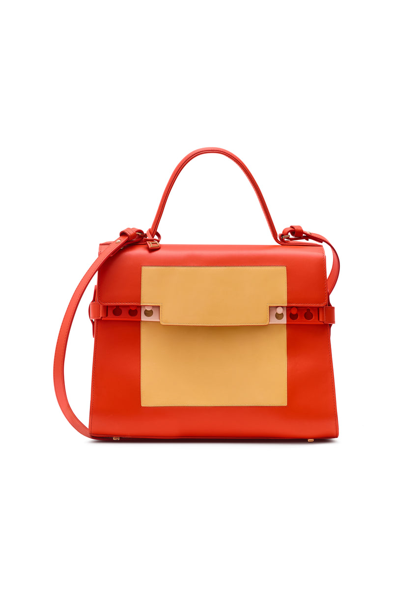 Tempête MM Leather Top Handle Bag